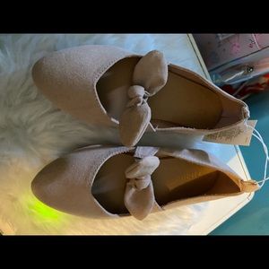 Toddler girl pink flats